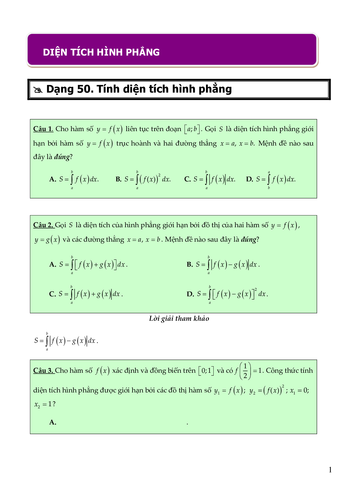 Phương pháp giải các dạng bài tập về diện tích hình cầu trong chương trình phổ thông