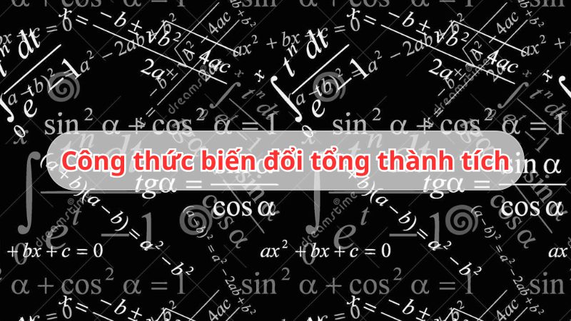 công thức tích thành tổng