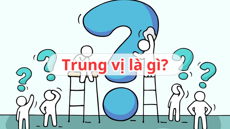 công thức tính trung vị