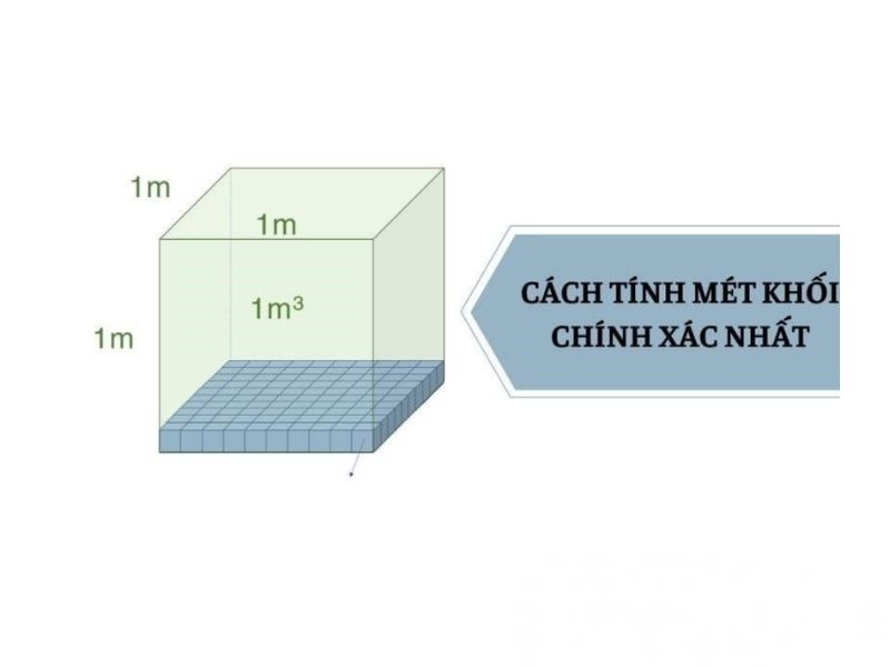 ứng dụng công thức tính mét khối trong đời sống